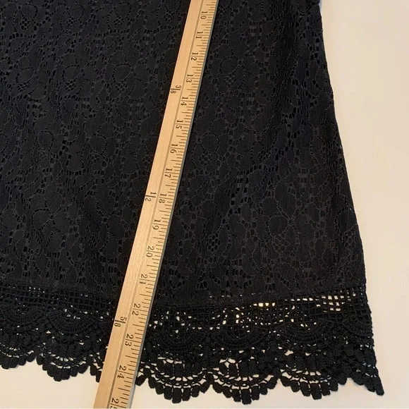 MOSSIMO lace tank top crochet trim neutral spring summer fall - Picture 6 of 9